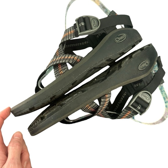 Chaco Black and Multicolor Sandals - Picture 5 of 9